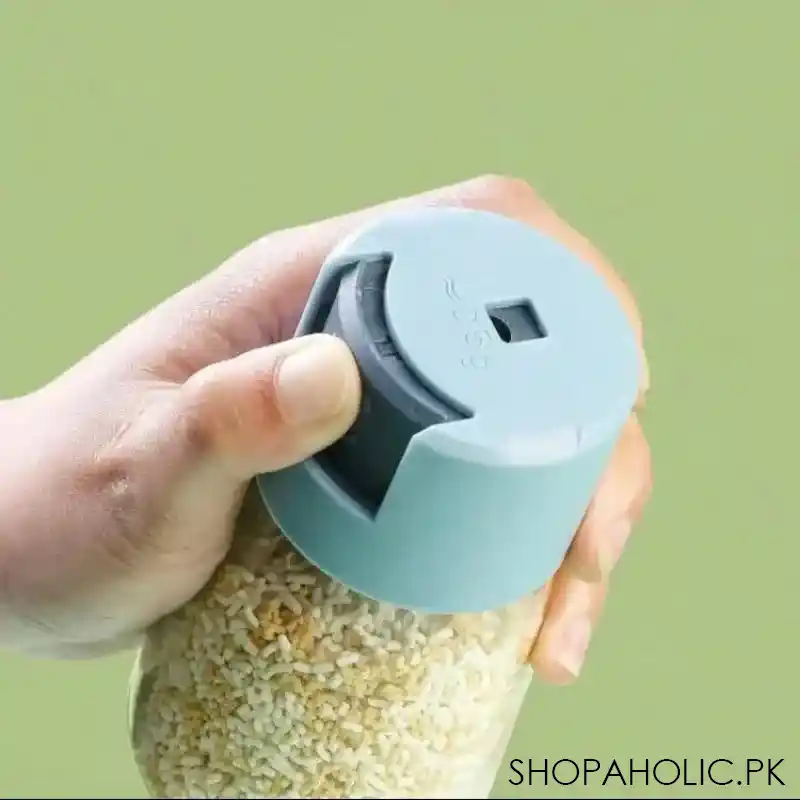 transparent seasoning jar set image2