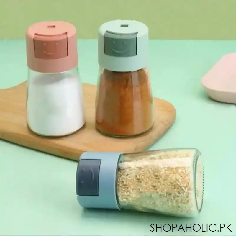 transparent seasoning jar set main image