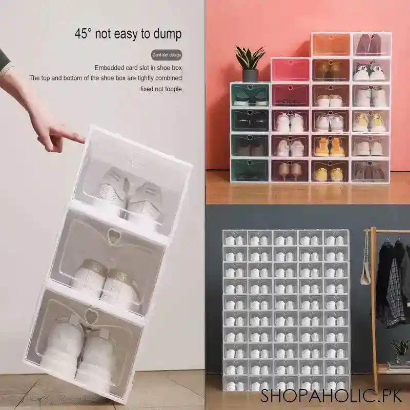 Buy Transparent Shoe Rack Price in Pakistan | Shopaholic – Shopaholic.pk