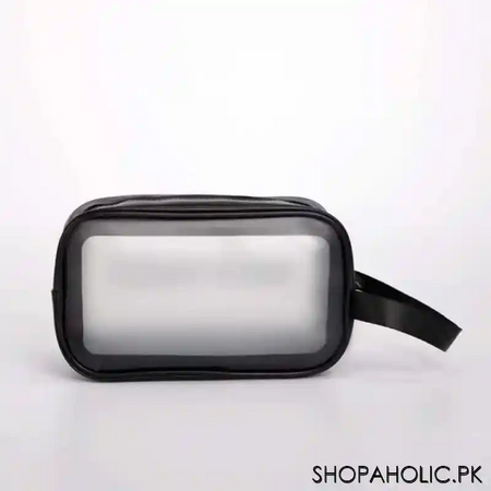 transparent travel cosmetic toiletry wash bag image5