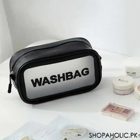 transparent travel cosmetic toiletry wash bag image6