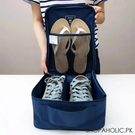 travel mesh pocket shoe pouch bag main image