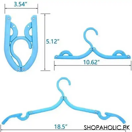 travel portable folding clothes hanger image2