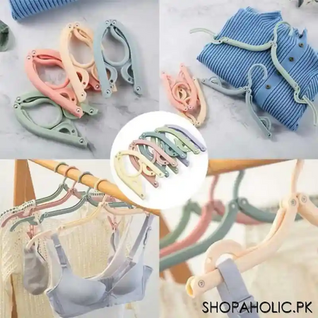 travel portable folding clothes hanger image4
