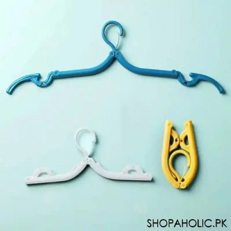travel portable folding clothes hanger image5