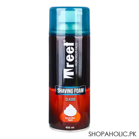 Treet Classic Shaving Foam, For All Skin Types, 400ml - Main Image