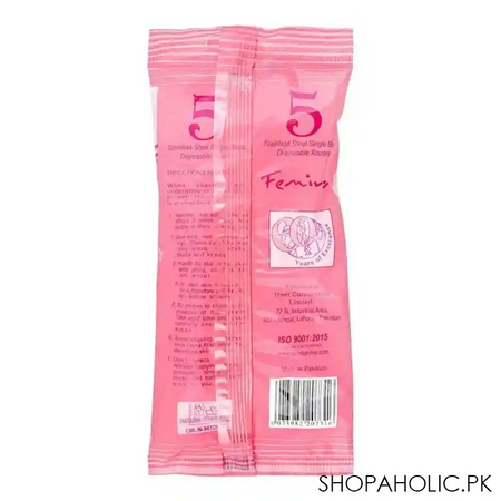 treet femina razor, 5 pack image2