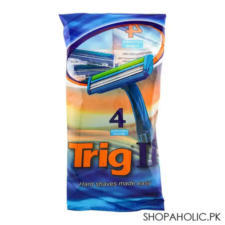 Treet Trig II Disposable Razors, 4-Pack - Main Image