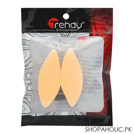 trendy 2 in 1 makeup puff, td 243 image2