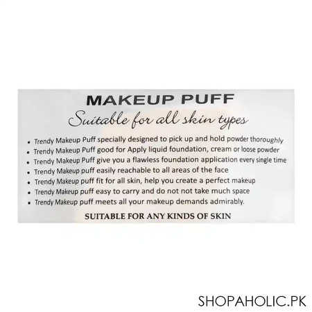 trendy blending 2 in 1 makeup puff, td 239 image3