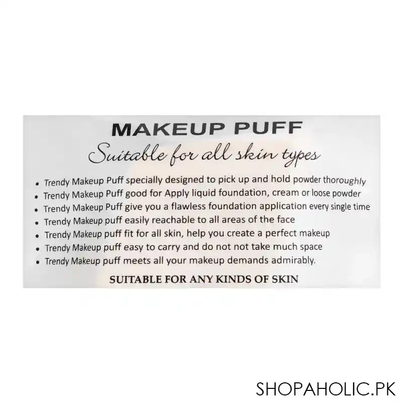 trendy blending 2 in 1 makeup puff, td 239 image3