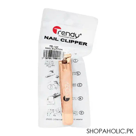 Trendy Golden Nail Clippers - Image 2