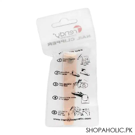 Trendy Golden Nail Clippers - Image 3