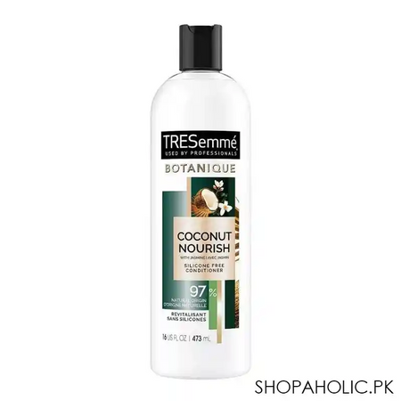 tresemme botanique coconut nourish 97% silicone free conditioner, 473ml main image
