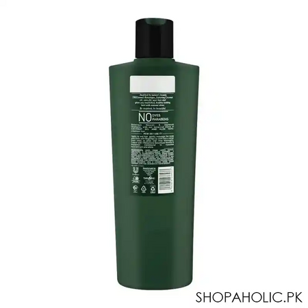 tresemme botanique nourish & replenish coconut oil & aloe vera shampoo, for smooth, shiny & visible healthy hair, 360ml image2