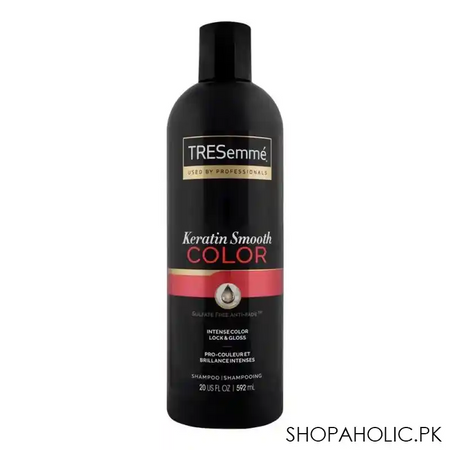 tresemme keratin smooth color shampoo, 592ml main image