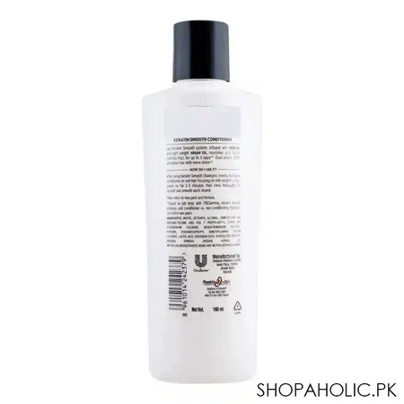 tresemme keratin smooth pro collection conditioner, with keratin & argan oil, 160ml image2