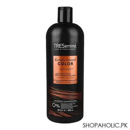 Tresemme Pro Style Tech Keratin Smooth Color Shampoo, Sulfate-Free, 828ml - Main Image