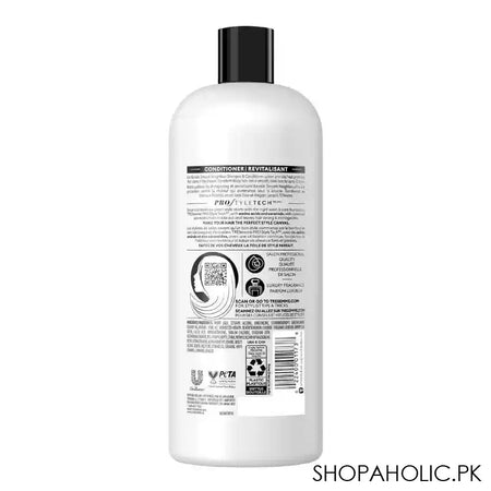 Tresemme Pro Style Tech Keratin Smooth Lamellar Discipline Conditioner, For Frizzy Hair, 828ml - Image 2
