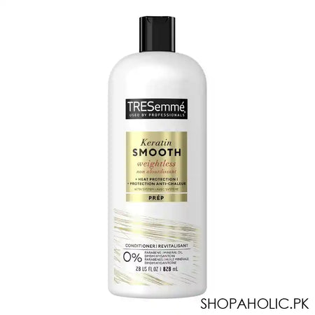 Tresemme Pro Style Tech Keratin Smooth Lamellar Discipline Conditioner, For Frizzy Hair, 828ml - Main Image