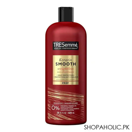 Tresemme Pro Style Tech Keratin Smooth Lamellar Discipline Shampoo, For Frizzy Hair, 828ml - Main Image