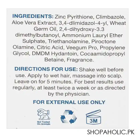 Tressfix Hair fall & Anti-Dandruff Shampoo, For All Hair Types, 120ml - Image 2