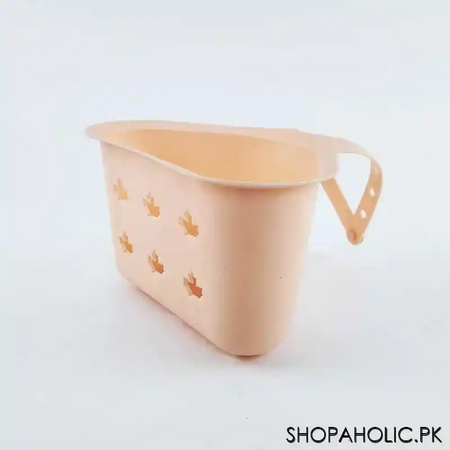 triangle plastic sink corner basket image2