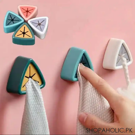 triangle towel hooks for kitchen rags main image