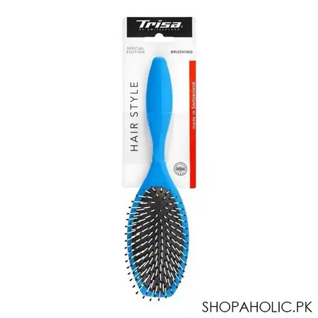 trisa hair style hair brush, blue, 374415 main image