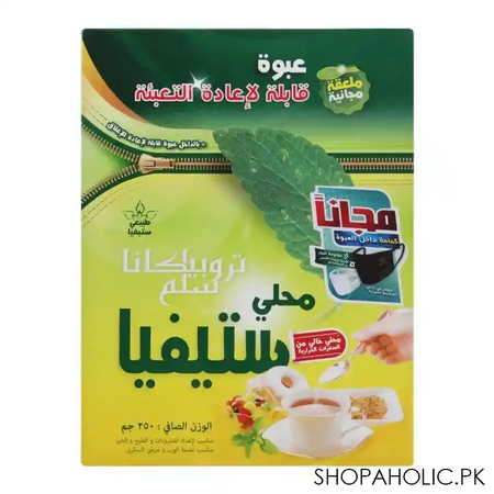 tropicana slim stevia sweetener, refill pack, 250g image2