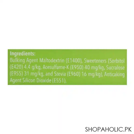 tropicana slim stevia sweetener, refill pack, 250g image5