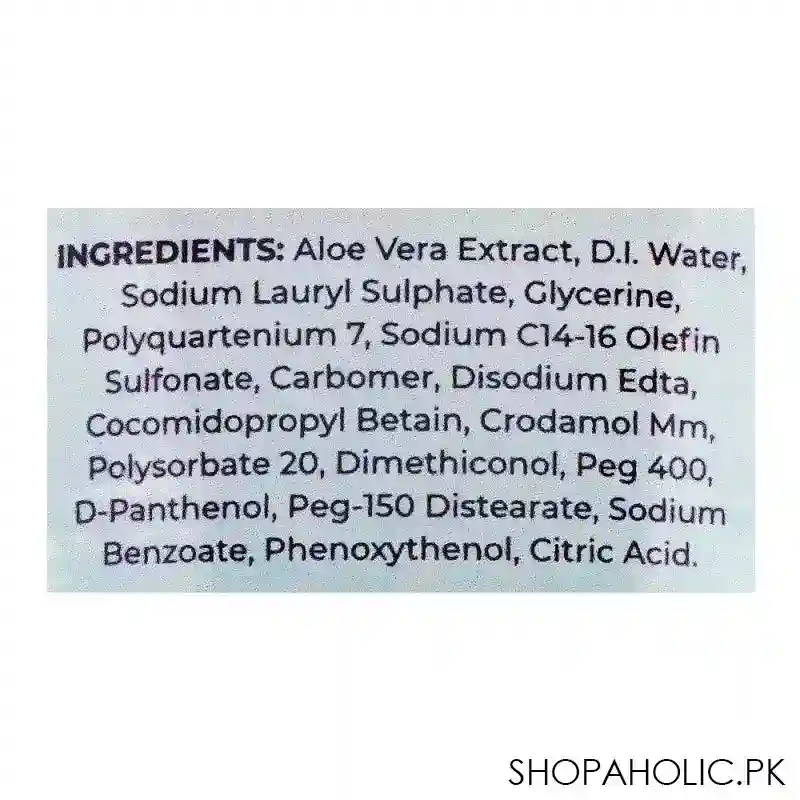 truly komal flawless aloe vera face wash, for all skin types, 75ml image3