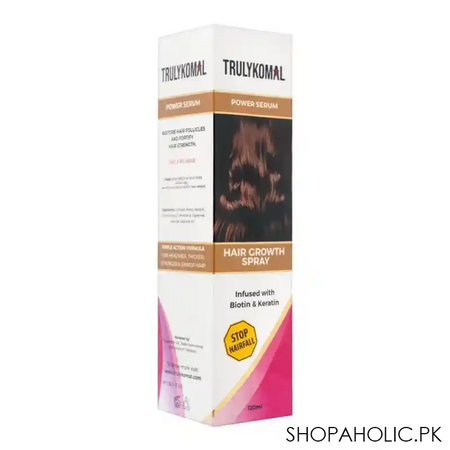 truly komal hair growth spray powder serum, 120ml main image