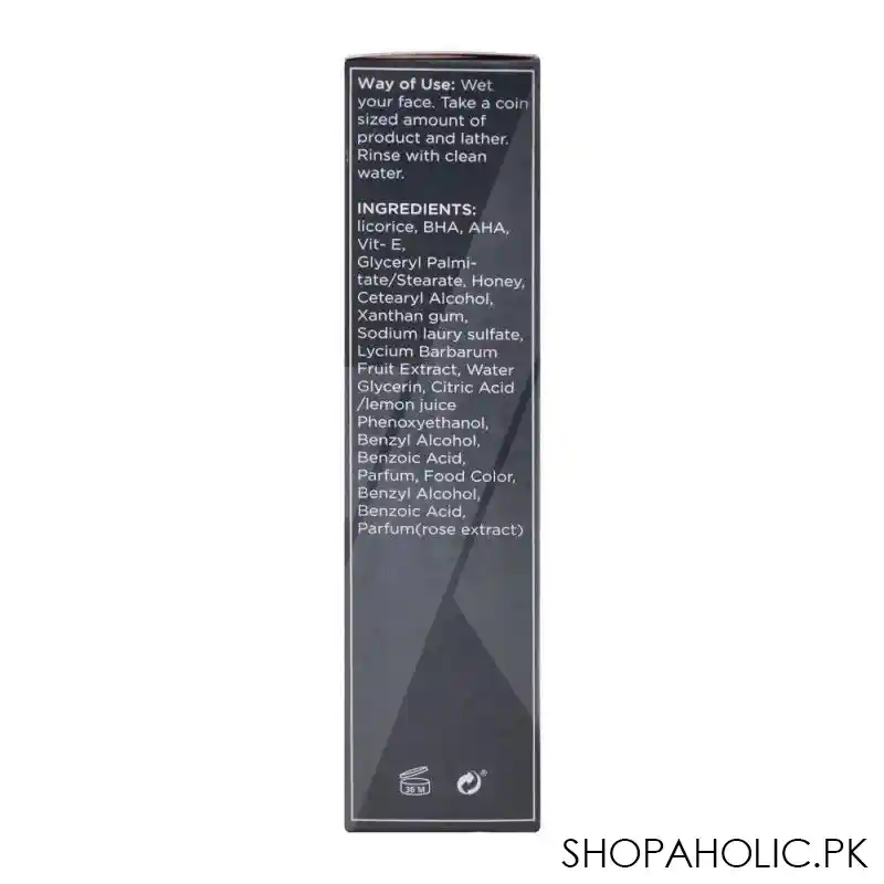 truly komal starlight brightening rose extract face wash, all skin types, 100ml image3