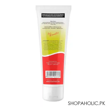 truly komal starlight cucumber face wash, normal to oily skin, 75ml image2