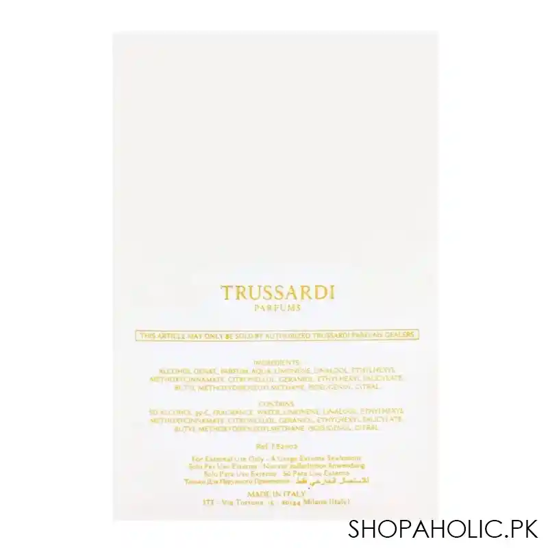 trussardi donna eau de parfum 100ml image3
