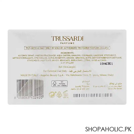 Trussardi Donna Levriero Collection Limited Edition, Eau de Parfum, For Women, 100ml - Image 2