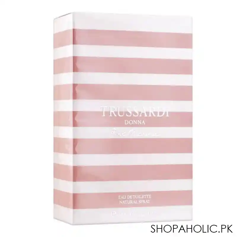 trussardi donna pink marina eau de toilette, for women, 100ml image2