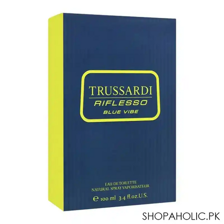 trussardi riflesso blue vibe eau de toilette, fragrance for men, 100ml image2