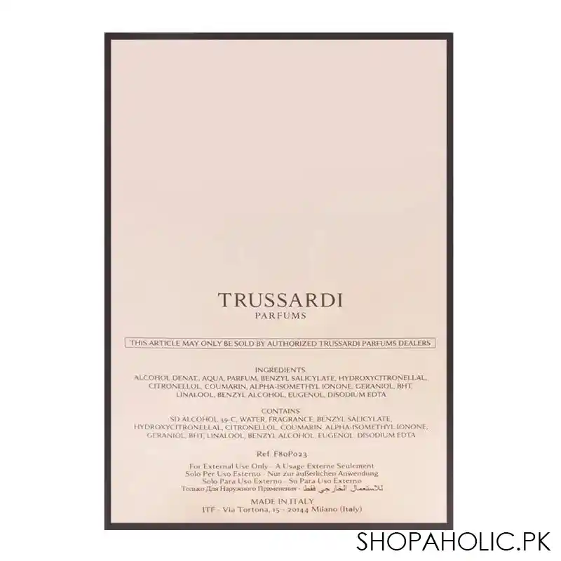 trussardi the black rose eau de parfum 100ml image3