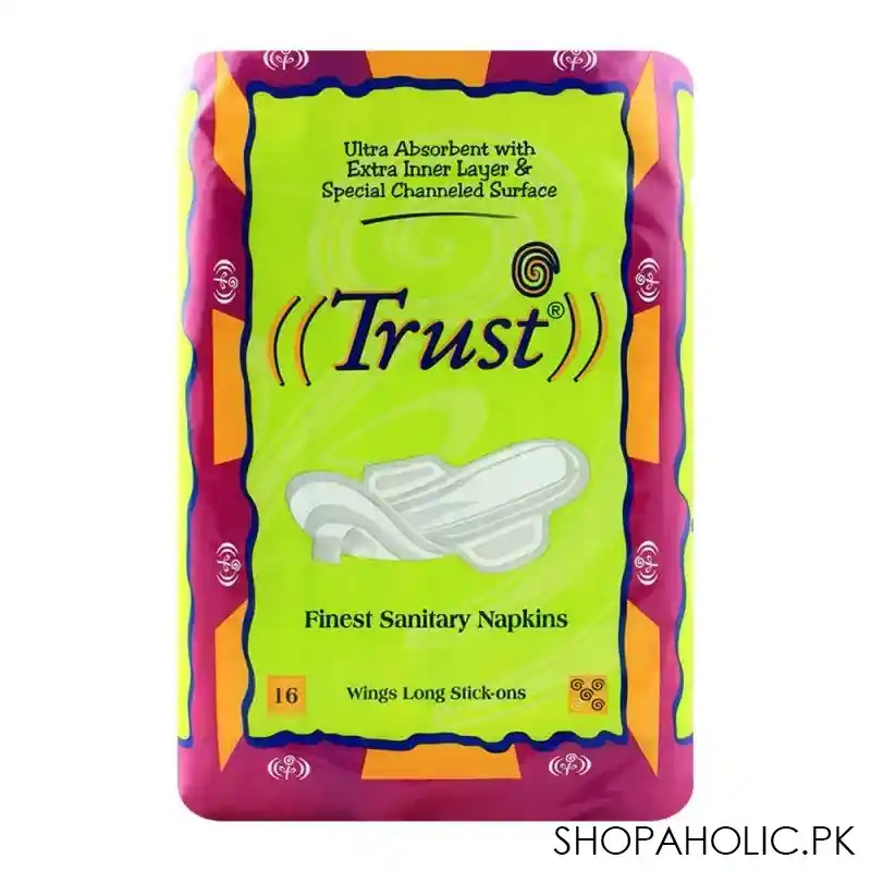trust wings long stick ons napkins 16 pack main image