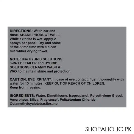 Turtle Wax Hybrid Solutions 1-Step Liquid Ceramic Wet Wax, 769ml - Image 2