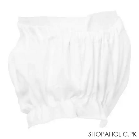 twin baby frill panty, white image2