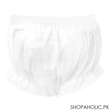 twin baby frill panty, white image3