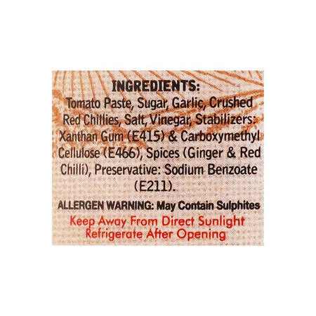 Shangrila Garlic Chilli Sauce, 400g - Image 3