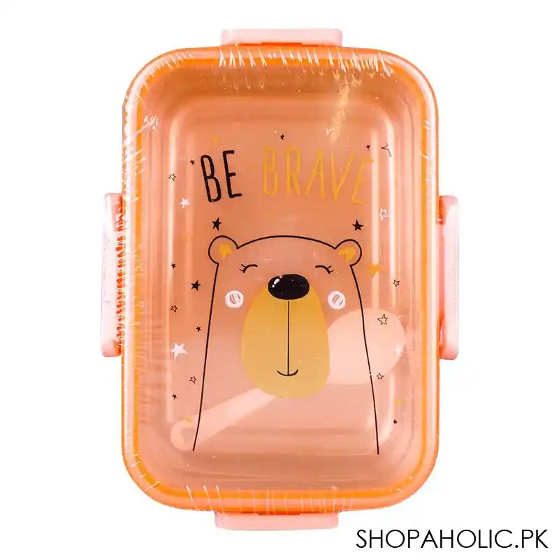 UBS Lunch Box, Be brave, Pink - Image 2
