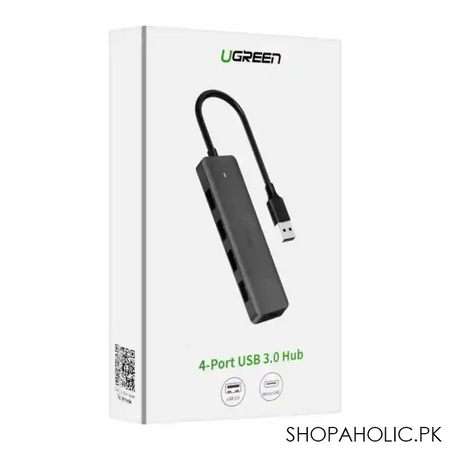 ugreen 4 port usb 3.0 hub, ultra slim, 50985 image3