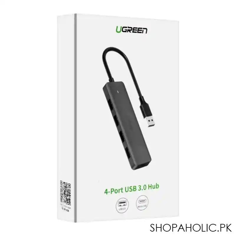 ugreen 4 port usb 3.0 hub, ultra slim, 50985 image3