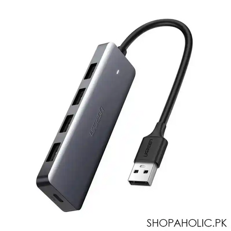 ugreen 4 port usb 3.0 hub, ultra slim, 50985 main image