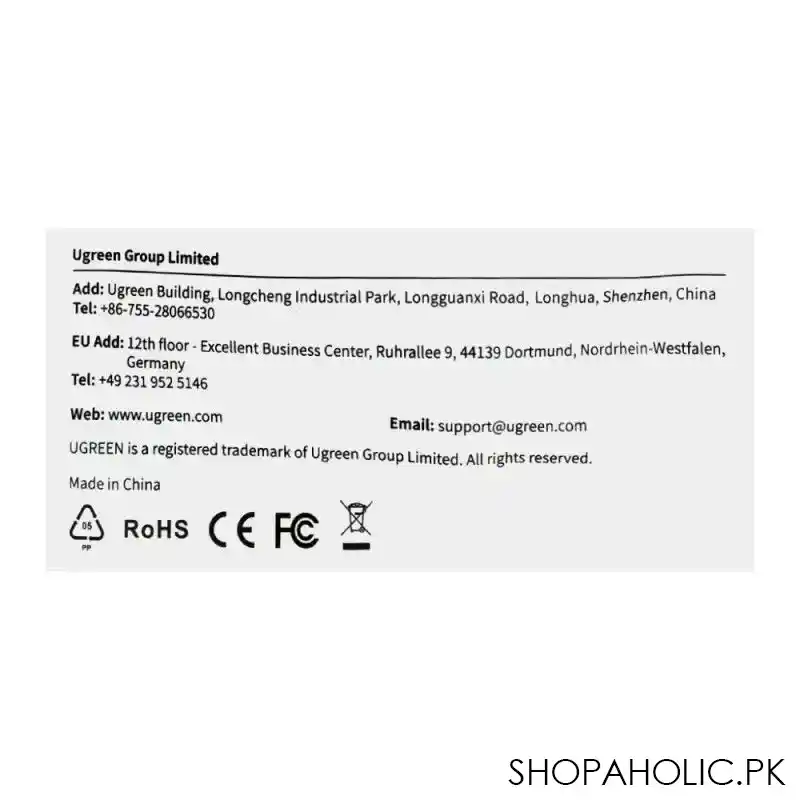 ugreen angled usb type c to usb 2.0a cable, 1.0m, 50941 image5